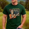 67 Teacher Halloween Skeleton Men's Casual T-Shirt Forest 67 Teacher Halloween Skeleton Men's Casual T-Shirt Forest