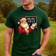 67 Teacher Santa Christmas Six Seven Meme Math Xmas Men's Casual T-Shirt Forest 67 Teacher Santa Christmas Six Seven Meme Math Xmas Men's Casual T-Shirt Forest