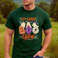 6th Grade Boo Crew Sixth Grade Halloween Teacher Kid Men's Casual T-Shirt Forest 6th Grade Boo Crew Sixth Grade Halloween Teacher Kid Men's Casual T-Shirt Forest