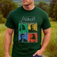 Abbott Elementary Colorful Pop Art Teachers TV Show Men's Casual T-Shirt Forest Abbott Elementary Colorful Pop Art Teachers TV Show Men's Casual T-Shirt Forest