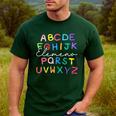 ABC Elemeno Kindergarten Teacher Boy Girl Kid Back To School Men's Casual T-Shirt Forest