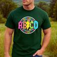 ABCD Kindergarten Rocks Back To School Teachers Students Men's Casual T-Shirt Forest ABCD Kindergarten Rocks Back To School Teachers Students Men's Casual T-Shirt Forest