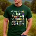 Alphabet ABCs Halloween Characters Kindergarten Teacher Kids Men's Casual T-Shirt Forest Alphabet ABCs Halloween Characters Kindergarten Teacher Kids Men's Casual T-Shirt Forest