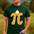 Apple Pi Pie Pun Math Teacher Pi Day 2020 Men's Casual T-Shirt Forest