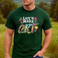 Lets Make Art Colerful Artists Painter Art Teacher Men Women Girls Kids Men's Casual T-Shirt Forest