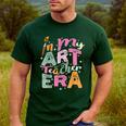 In My Art Teacher Era Teaching Future Artist Back To School Men's Casual T-Shirt Forest
