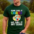 Art Teacher For Men Women Art Teacher Appreciation Men's Casual T-Shirt Forest
