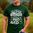 This Art Teacher Wears Red For Ed Men Women Men's Casual T-Shirt Forest This Art Teacher Wears Red For Ed Men Women Men's Casual T-Shirt Forest