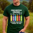 Artist Art Teacher School Artist Joke Men's Casual T-Shirt Forest