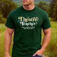Theatre Teacher Back To School Essential Must Have Men's Casual T-Shirt Forest Theatre Teacher Back To School Essential Must Have Men's Casual T-Shirt Forest