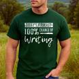 Author Journalist Teacher Writing Men's Casual T-Shirt Forest Author Journalist Teacher Writing Men's Casual T-Shirt Forest