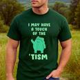 Autism Awareness Neurodiversity Teacher Frog I May Have A Touch Of The Tism Neurodivergent Small Men's Casual T-Shirt Forest Autism Awareness Neurodiversity Teacher Frog I May Have A Touch Of The Tism Neurodivergent Small Men's Casual T-Shirt Forest