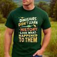 Back To School Dinosaur Social Studies Teacher Student Men's Casual T-Shirt Forest Back To School Dinosaur Social Studies Teacher Student Men's Casual T-Shirt Forest