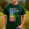 Back To School Teacher We Are Like A Box Of Crayons Men's Casual T-Shirt Forest Back To School Teacher We Are Like A Box Of Crayons Men's Casual T-Shirt Forest