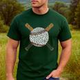 Baseball Happy Dot Day Shirts For Kids Men Women Teacher Men's Casual T-Shirt Forest