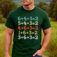 Baseball Math Sports Double Play Teacher School 2022 Men's Casual T-Shirt Forest Baseball Math Sports Double Play Teacher School 2022 Men's Casual T-Shirt Forest
