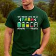 Battery Life Of a Paraprofessional Para Teacher Life Men's Casual T-Shirt Forest Battery Life Of a Paraprofessional Para Teacher Life Men's Casual T-Shirt Forest