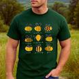 Bee Kind Positive Brave Happy Confident Humble Teacher Men's Casual T-Shirt Forest Bee Kind Positive Brave Happy Confident Humble Teacher Men's Casual T-Shirt Forest