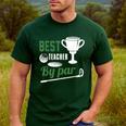 Best Teacher By Par Golf Golfer Men's Casual T-Shirt Forest