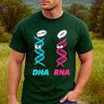 Biology Teacher DNA RNA Student Science Biologist Men Women Men's Casual T-Shirt Forest