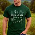 Born To Yap Forced To IEP I Encourage Progress SPED Teacher Men's Casual T-Shirt Forest