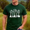 Botanical Beaker Science Teacher Floral Chemistry Lab Week Men's Casual T-Shirt Forest Botanical Beaker Science Teacher Floral Chemistry Lab Week Men's Casual T-Shirt Forest