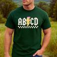 Boys Girls Teachers ABCD Rock Graphic Back To School Class Men's Casual T-Shirt Forest Boys Girls Teachers ABCD Rock Graphic Back To School Class Men's Casual T-Shirt Forest