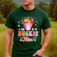 Be A Bucket Filler Teacher Teaching Groovy Back To School For Men Women Men's Casual T-Shirt Forest