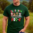 All Is Calm Just Kidding This Is Pre-K Christmas Teacher Men's Casual T-Shirt Forest All Is Calm Just Kidding This Is Pre-K Christmas Teacher Men's Casual T-Shirt Forest