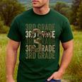 Camo Team 3rd Grade Squad Back To School Teacher Kids Boys Men's Casual T-Shirt Forest Camo Team 3rd Grade Squad Back To School Teacher Kids Boys Men's Casual T-Shirt Forest