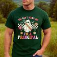 You Can't Scare Me I'm a Principal Halloween Teacher Men's Casual T-Shirt Forest