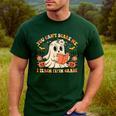 You Can't Scare Me I Teach Fifth Grade Halloween Teacher Men's Casual T-Shirt Forest