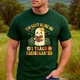 You Can't Scare Me I Teach Kindergarten Halloween Teacher Men's Casual T-Shirt Forest