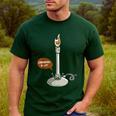 Chemistry Burner Science Lover Biology Chemistry Teacher Men's Casual T-Shirt Forest