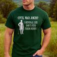 Civil War For History Buff & History Teachers For Men Women Girls Kids Men's Casual T-Shirt Forest Civil War For History Buff & History Teachers For Men Women Girls Kids Men's Casual T-Shirt Forest