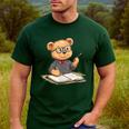 Classroom Fun With Teddy Bear Teacher Men's Casual T-Shirt Forest Classroom Fun With Teddy Bear Teacher Men's Casual T-Shirt Forest