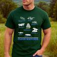 Cloud Watcher Cloud Types Science Student Teacher Cute Faces Men's Casual T-Shirt Forest