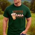 Coffee Gives Me Para Powers Parapro Teacher Squad Men's Casual T-Shirt Forest Coffee Gives Me Para Powers Parapro Teacher Squad Men's Casual T-Shirt Forest