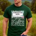 Composition Book Notebook Teachers Matching Group Halloween Men's Casual T-Shirt Forest Composition Book Notebook Teachers Matching Group Halloween Men's Casual T-Shirt Forest