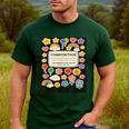 Composition Notebook Costume Teacher Matching Halloween Book Men's Casual T-Shirt Forest