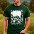 Composition Notebook Matching Group Halloween Teachers Men's Casual T-Shirt Forest