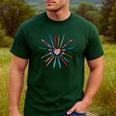 Cool Brush Heart Shape Art Teacher Paint For Artist Painter Men's Casual T-Shirt Forest Cool Brush Heart Shape Art Teacher Paint For Artist Painter Men's Casual T-Shirt Forest