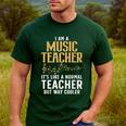 Cool Music Teacher Art For Men Women School Orchestra Coach Men's Casual T-Shirt Forest Cool Music Teacher Art For Men Women School Orchestra Coach Men's Casual T-Shirt Forest