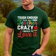 Crazy Teacher Men Women School Teachers Men's Casual T-Shirt Forest Crazy Teacher Men Women School Teachers Men's Casual T-Shirt Forest