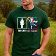 Cute Art Teacher Magical Dabbing Unicorn Artist Men's Casual T-Shirt Forest Cute Art Teacher Magical Dabbing Unicorn Artist Men's Casual T-Shirt Forest