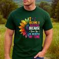 Cute I Became A Teacher Because Your Life Is Worth My Time Men's Casual T-Shirt Forest Cute I Became A Teacher Because Your Life Is Worth My Time Men's Casual T-Shirt Forest
