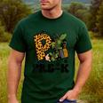 Cute Camo Pre K Back To School Teacher Kid Preschool Men's Casual T-Shirt Forest Cute Camo Pre K Back To School Teacher Kid Preschool Men's Casual T-Shirt Forest