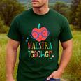 Cute Maestra Teacher Men's Casual T-Shirt Forest Cute Maestra Teacher Men's Casual T-Shirt Forest