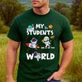 Cute Teacher My Students Are Out-Of This World Space Men's Casual T-Shirt Forest Cute Teacher My Students Are Out-Of This World Space Men's Casual T-Shirt Forest