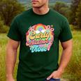 Daycare Teacher Daycare Provider Early Childhood Vibes Men's Casual T-Shirt Forest Daycare Teacher Daycare Provider Early Childhood Vibes Men's Casual T-Shirt Forest